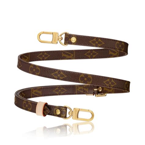 louis vuitton leather shoulder strap|Louis Vuitton monogram adjustable strap.